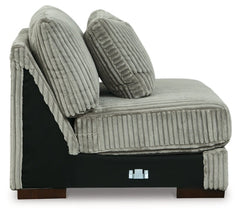 Lindyn Armless Chair - furniture place usa