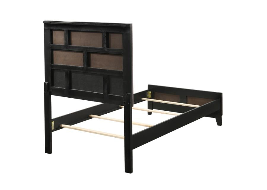 Watson Grey Twin Bed - furniture place usa