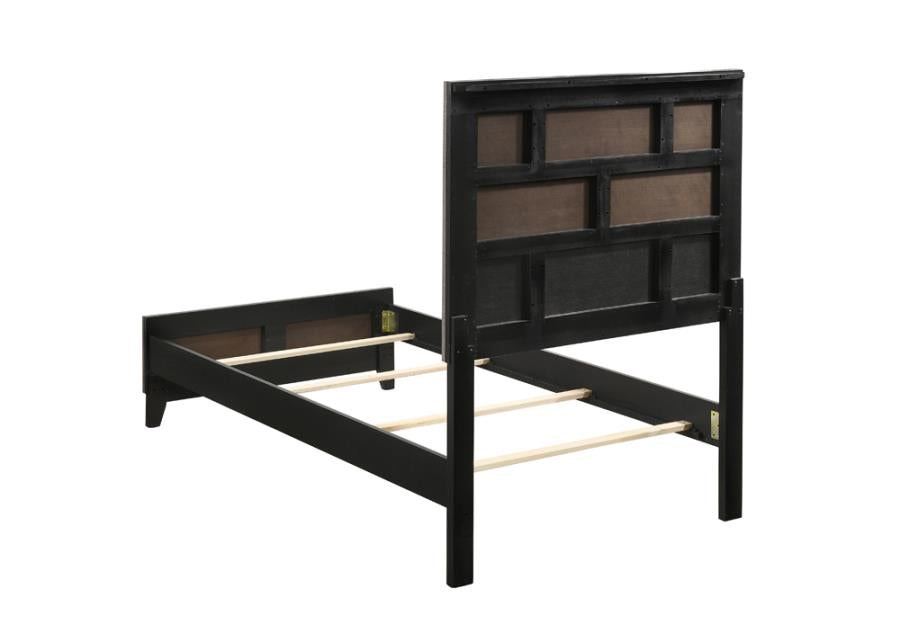 Watson Grey Twin Bed - furniture place usa