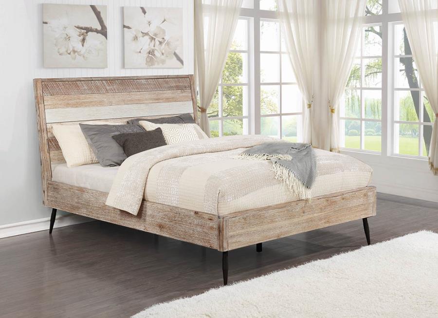 Marlow Brown Queen Bed - furniture place usa
