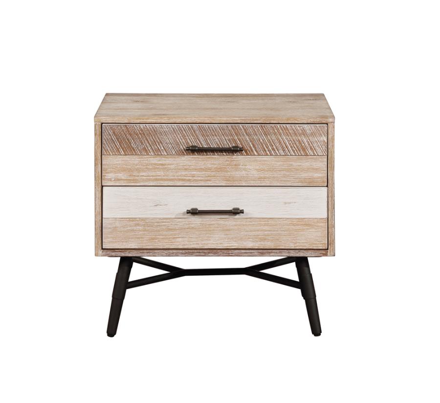 Marlow Brown Nightstand - furniture place usa