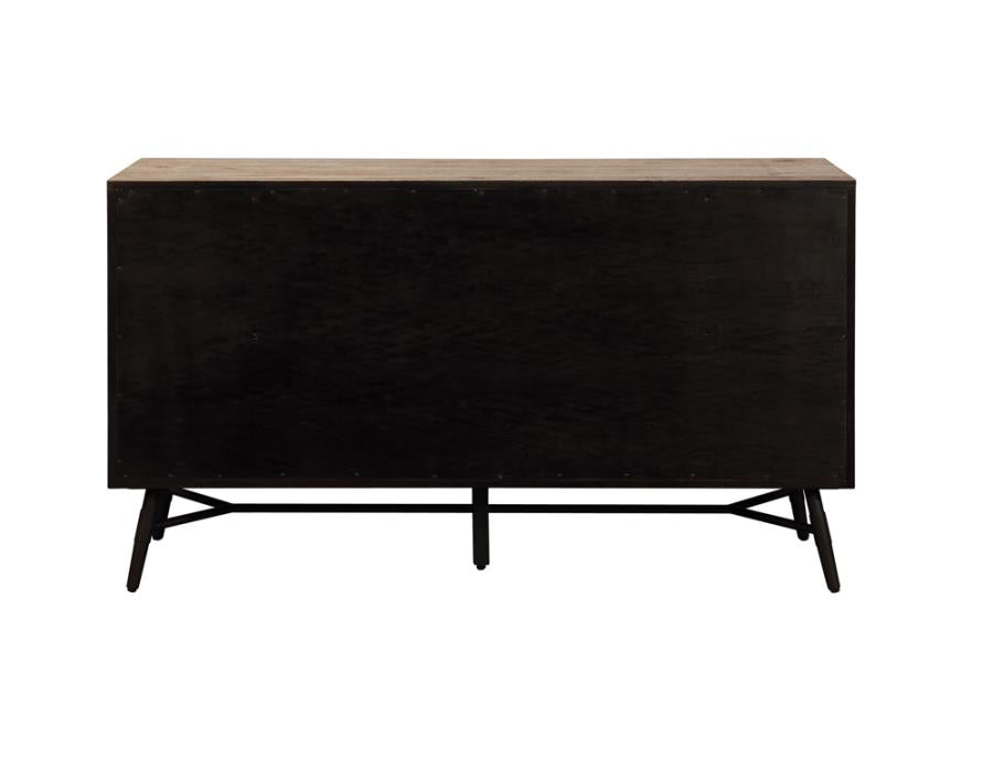 Marlow Brown Queen Bed 5 Pc Set - furniture place usa