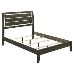 Serenity Grey Queen Bed 5 Pc Set - furniture place usa
