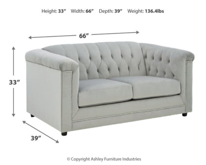 Josanna Sofa and Loveseat - furniture place usa