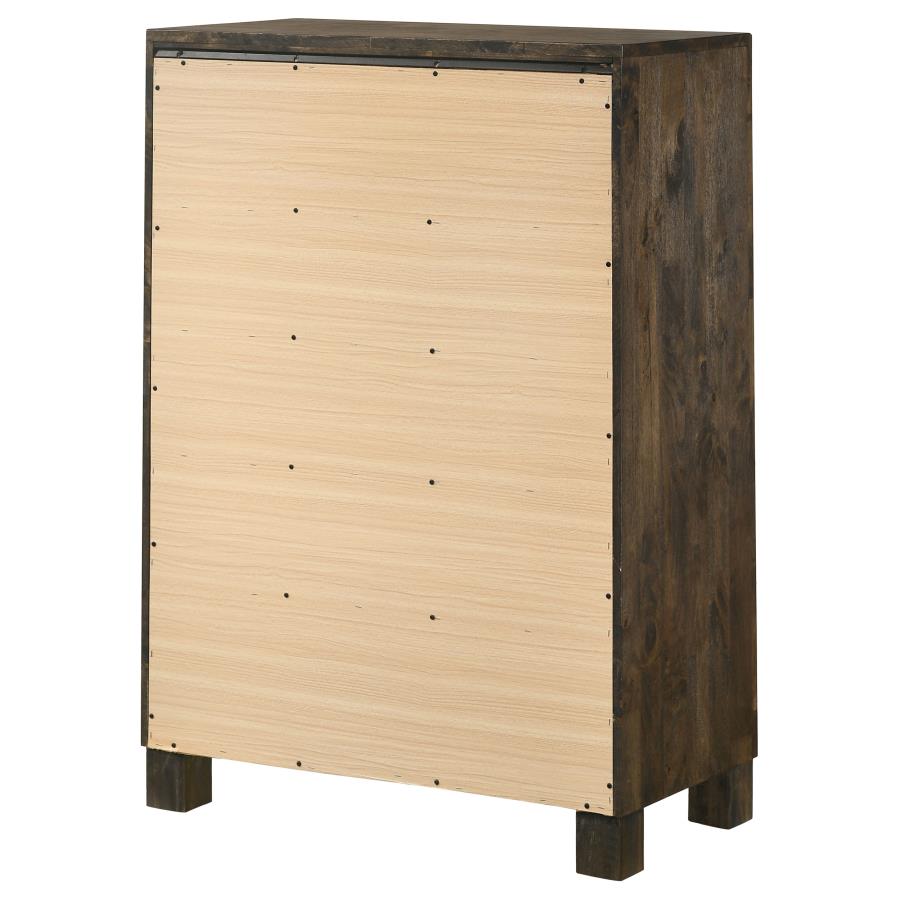 Woodmont Brown Chest - furniture place usa