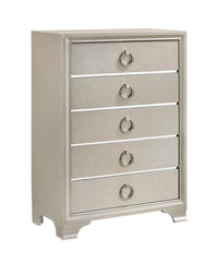 Salford Silver Chest - furniture place usa