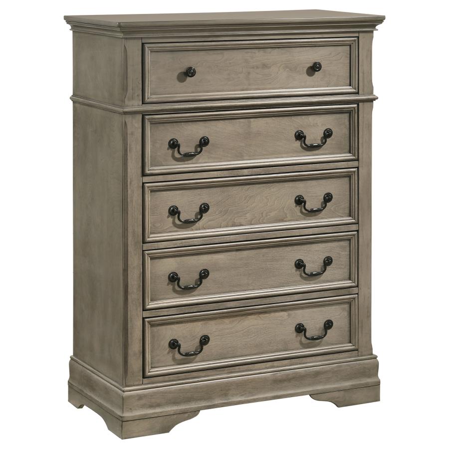 Manchester Brown Chest - furniture place usa