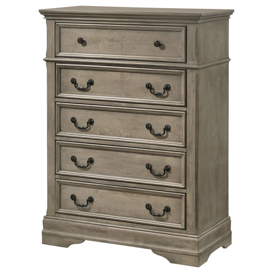 Manchester Brown Chest - furniture place usa