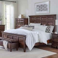 Avenue Brown California King Bed - furniture place usa