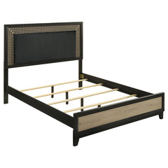 Valencia Brown Queen Bed - furniture place usa