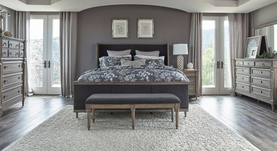 Alderwood Grey Chest - furniture place usa