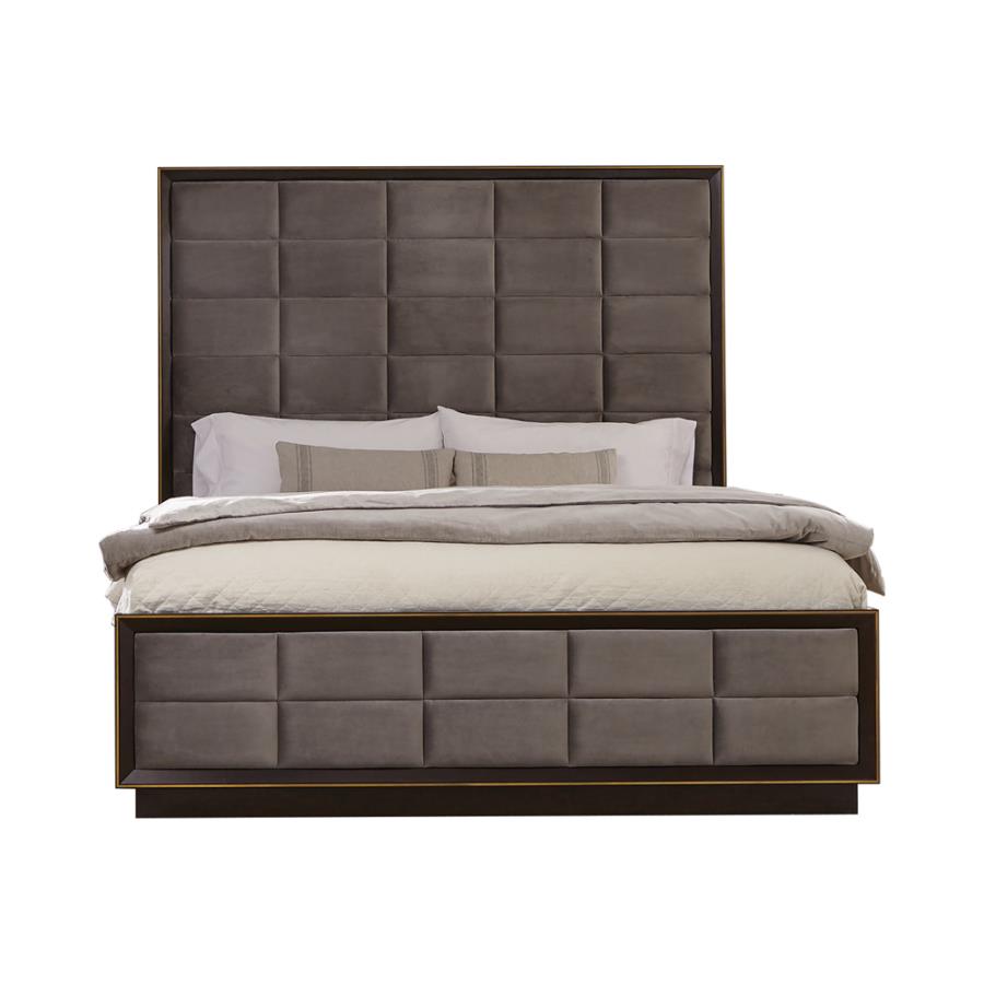 Durango Grey Eastern King Bed - furniture place usa