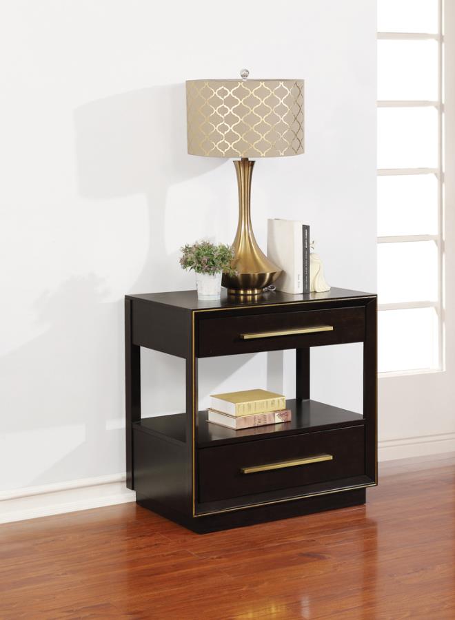 Durango Brown Nightstand - furniture place usa