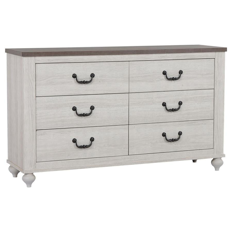 Stillwood Grey Queen Bed 4 Pc Set - furniture place usa