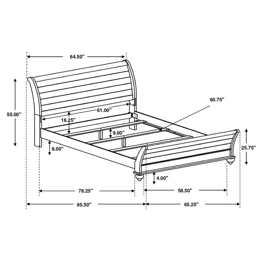 Stillwood Grey Queen Bed - furniture place usa