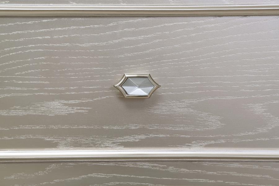 Evangeline Silver Nightstand - furniture place usa