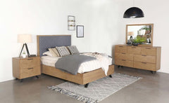 Taylor Brown Eastern King Bed 4 Pc Set - furniture place usa