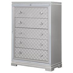 Eleanor Silver Chest - furniture place usa