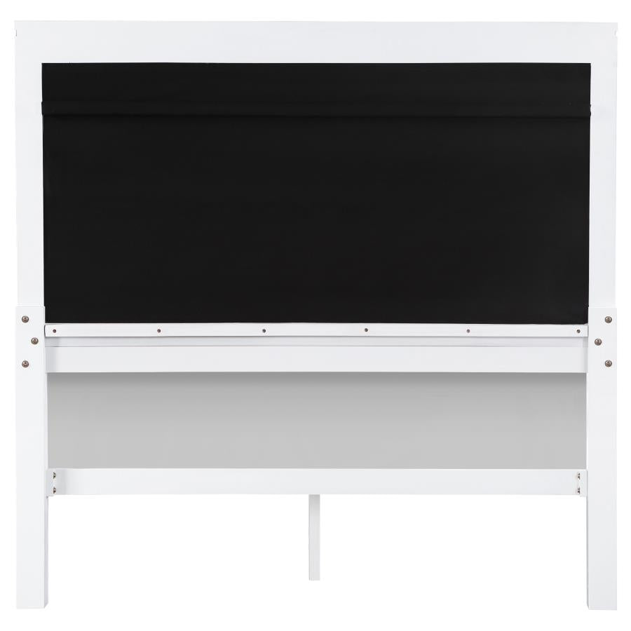 Eleanor White Queen Bed - furniture place usa