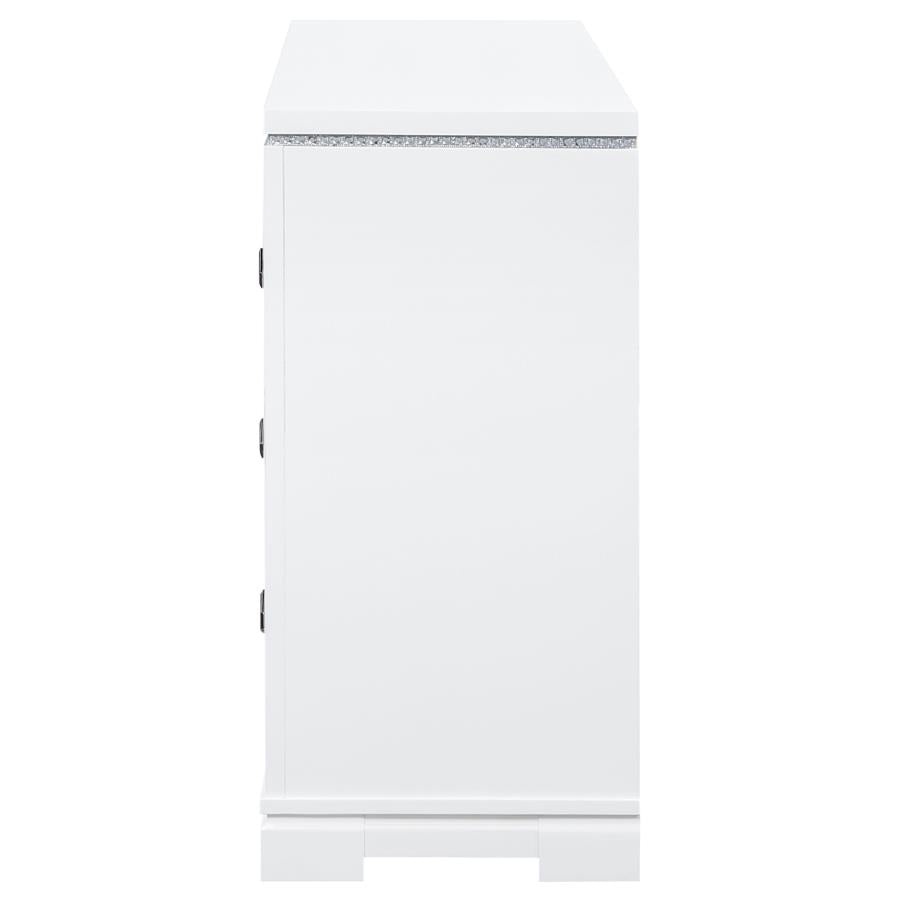 Eleanor White Dresser - furniture place usa