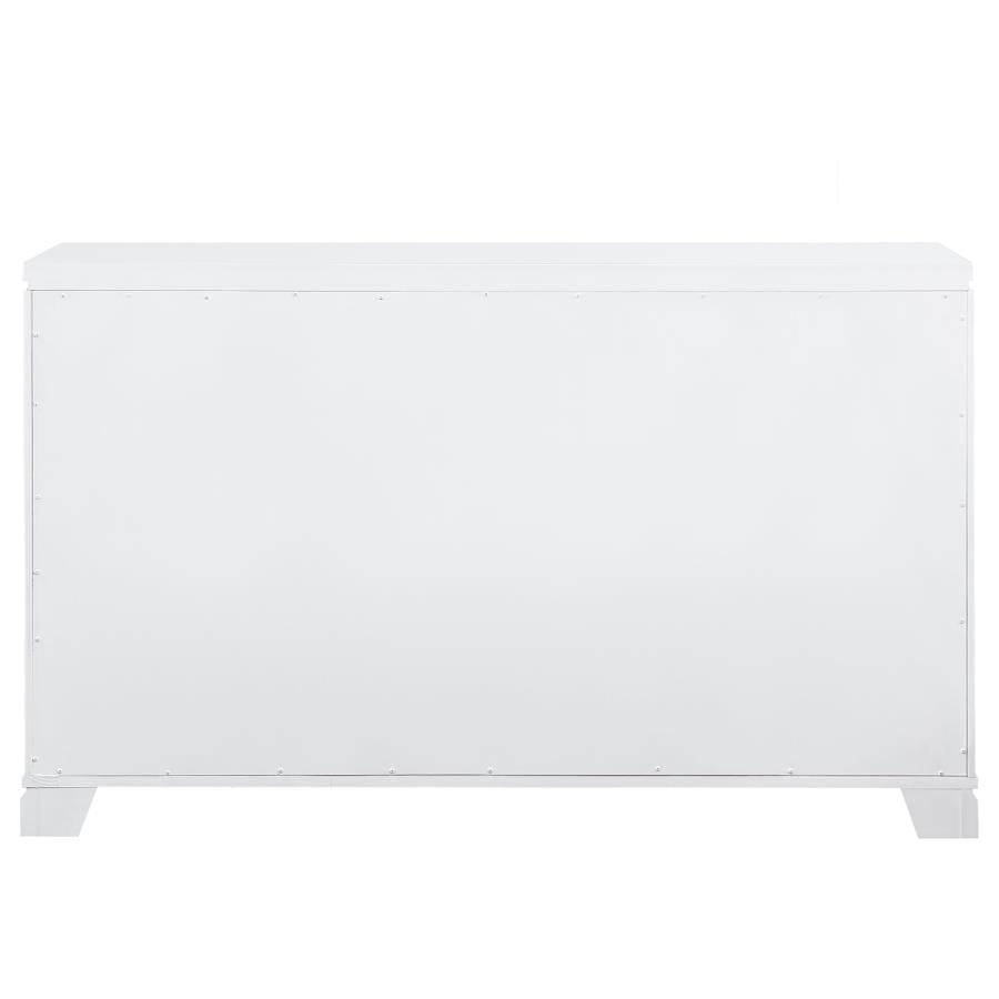 Eleanor White Dresser - furniture place usa