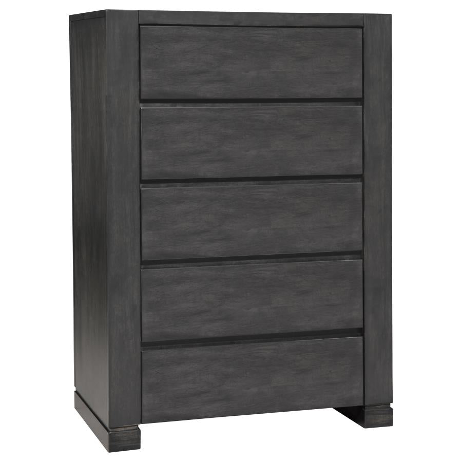 Lorenzo Grey Chest - furniture place usa