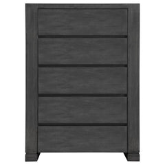 Lorenzo Grey Chest - furniture place usa