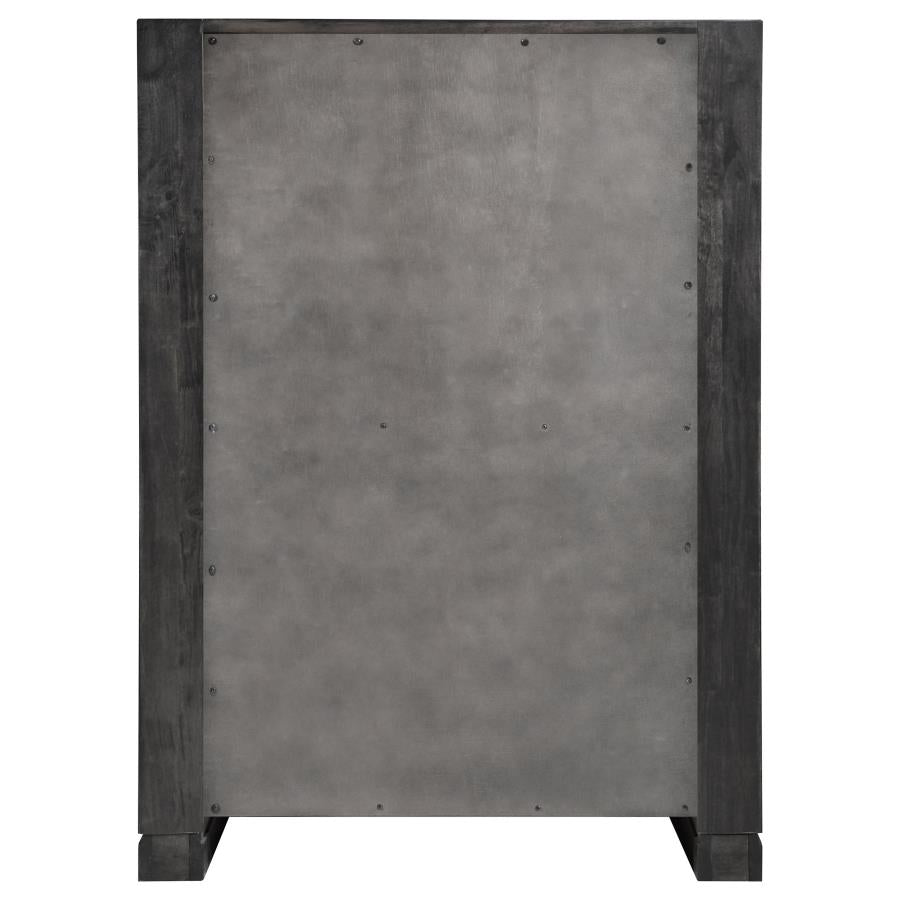 Lorenzo Grey Chest - furniture place usa