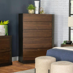 Azalia Brown Chest - furniture place usa