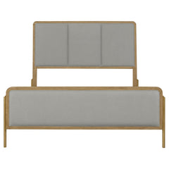 Arini Brown Queen Bed 4 Pc Set - furniture place usa
