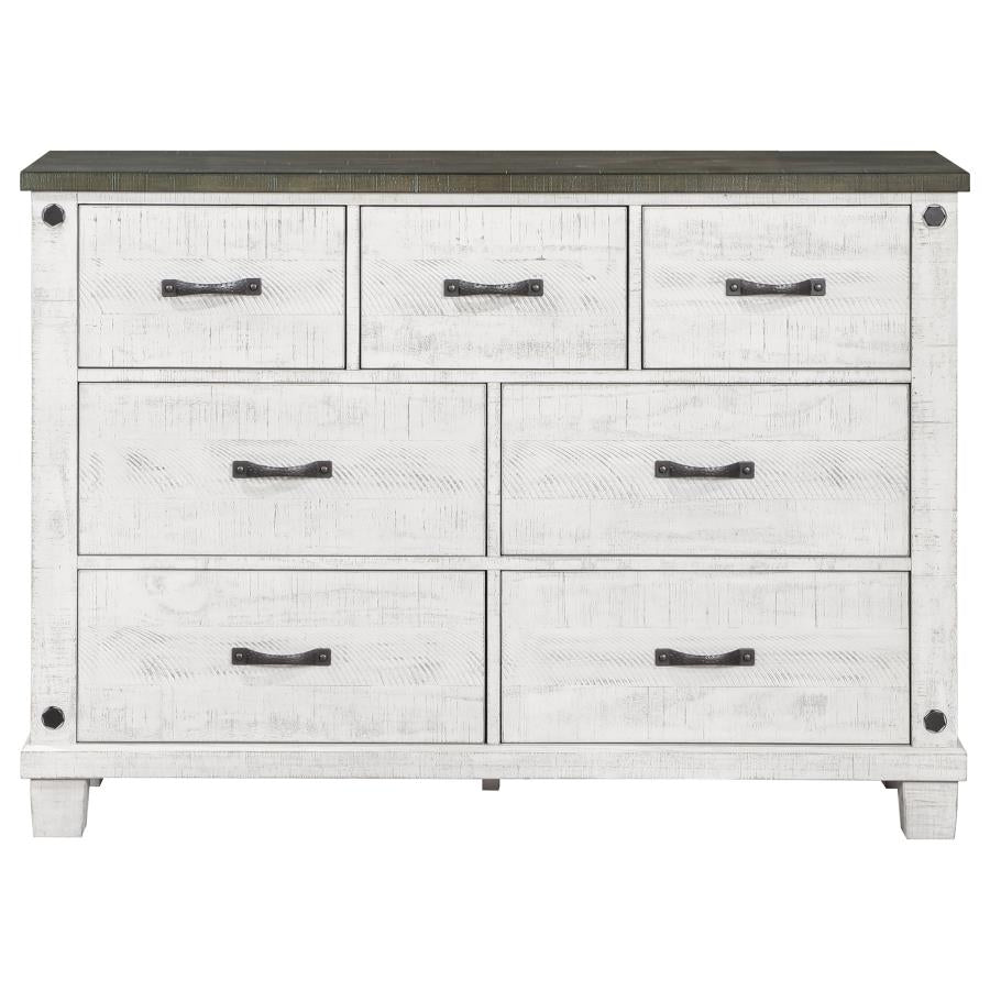 Lilith Grey Queen Bed 5 Pc Set - furniture place usa