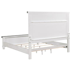 Lilith Grey Queen Bed - furniture place usa