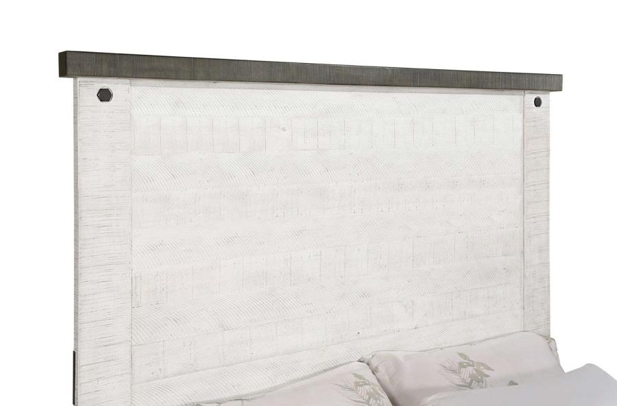 Lilith Grey Queen Bed - furniture place usa