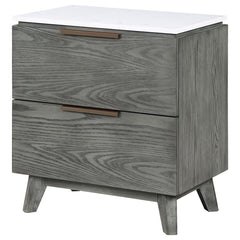 Nathan Grey Nightstand - furniture place usa