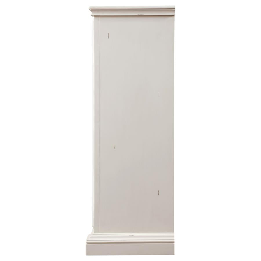 Evelyn White Chest - furniture place usa