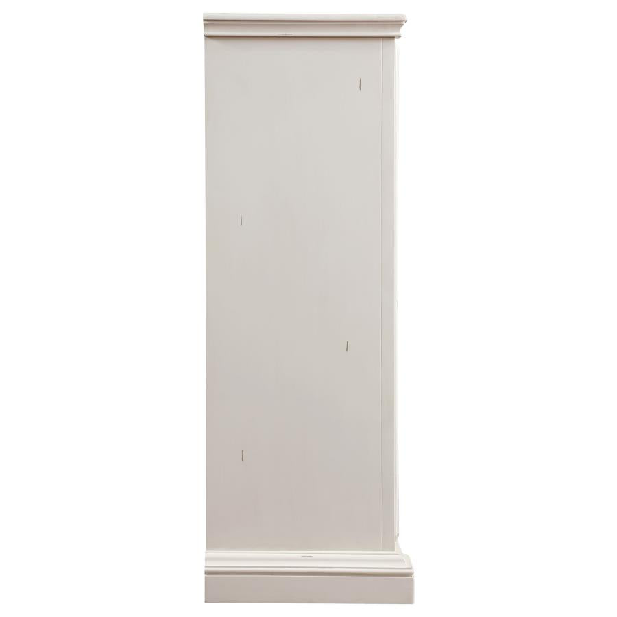 Evelyn White Chest - furniture place usa