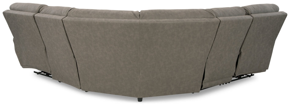 Starbot 5-Piece Power Reclining Sectional - furniture place usa