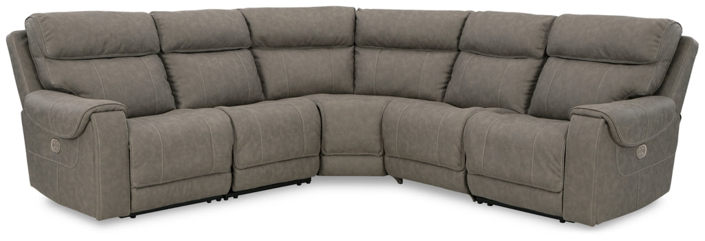 Starbot 5-Piece Power Reclining Sectional - furniture place usa