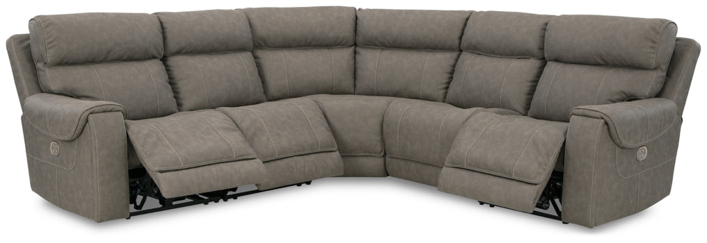 Starbot 5-Piece Power Reclining Sectional - furniture place usa