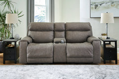 Starbot 3-Piece Power Reclining Loveseat with Console - furniture place usa