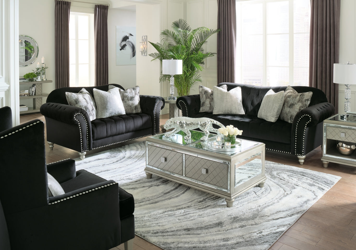 Harriotte Sofa, Loveseat and Chair - PKG010932 - furniture place usa