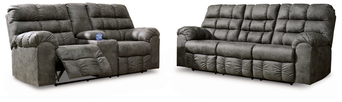 Derwin Sofa and Loveseat - furniture place usa