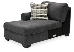 Ambee 3-Piece Sectional with Ottoman - PKG010934 - furniture place usa