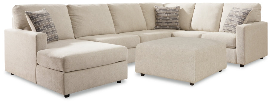 Edenfield 3-Piece Sectional with Ottoman - PKG014853 - furniture place usa