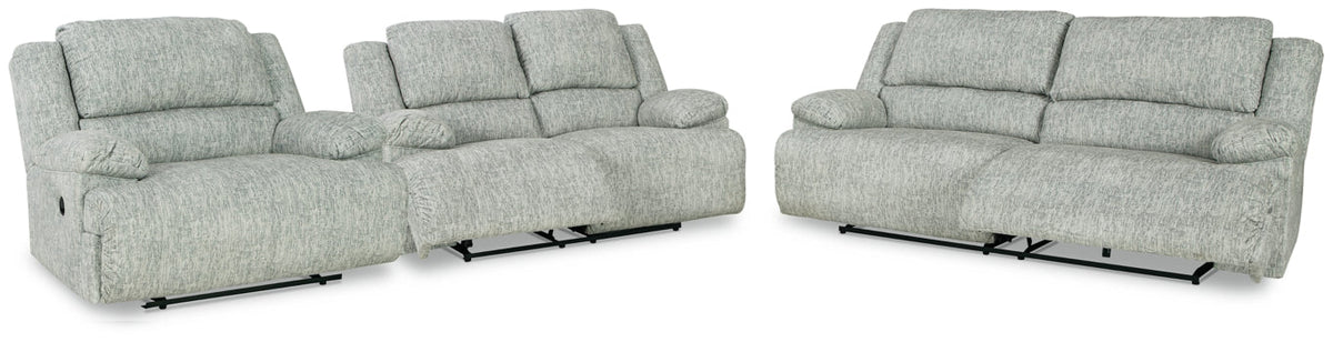 McClelland Sofa, Loveseat and Recliner - PKG014462 - furniture place usa