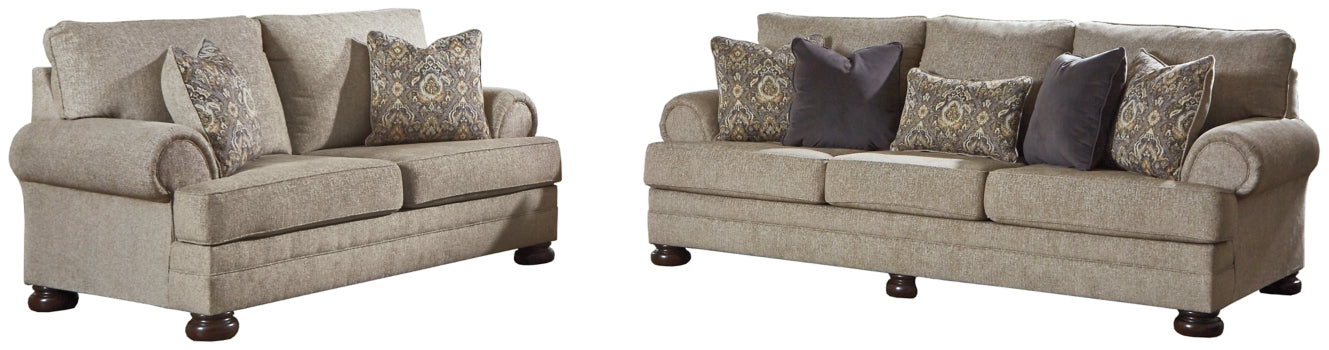 Kananwood Sofa and Loveseat - furniture place usa