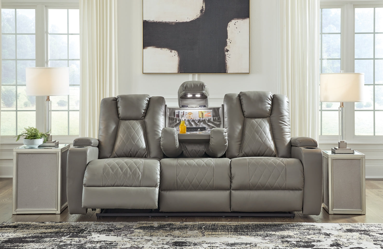 Mancin Sofa, Loveseat and Recliner - furniture place usa