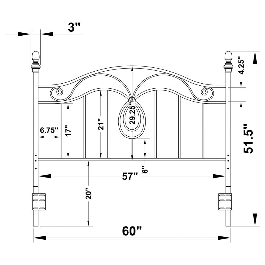 Evan Grey Queen / Full Headboard - furniture place usa
