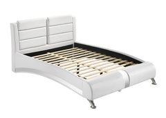 Jeremaine White Queen Bed 5 Pc Set - furniture place usa