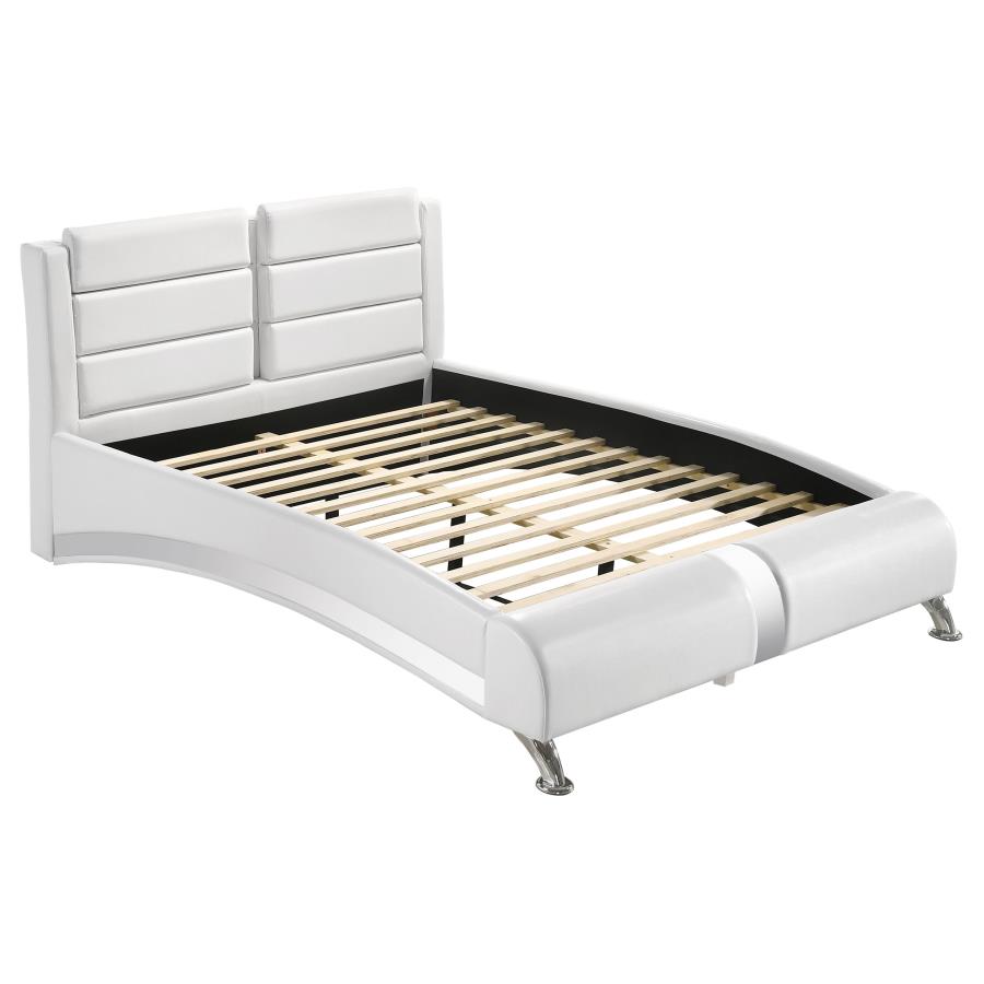 Jeremaine White Queen Bed - furniture place usa